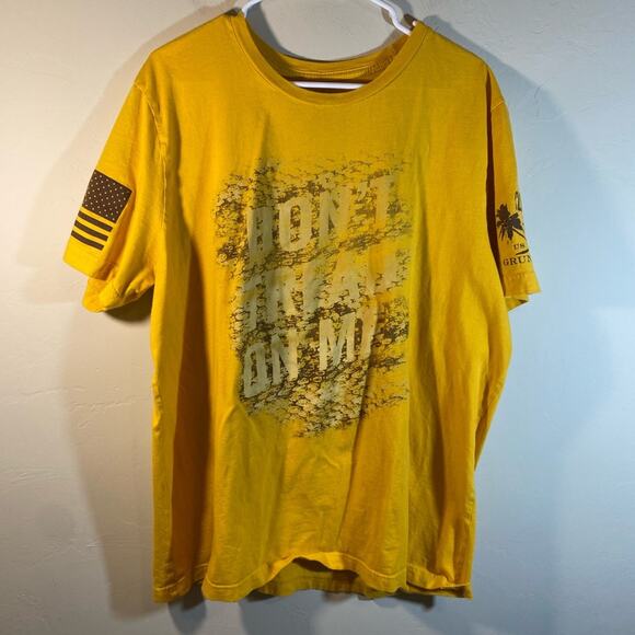 Grunt Style Yellow Tee Shirt Size XX Large - Picture 2 of 7